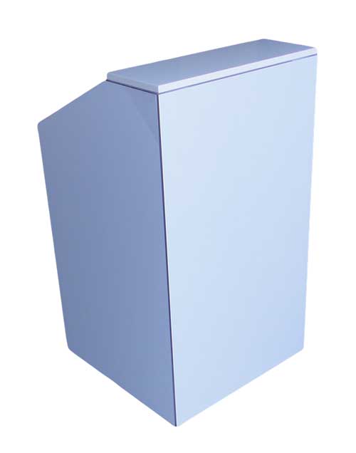 Rednerpult, mieten, basel, weiss, speakertisch