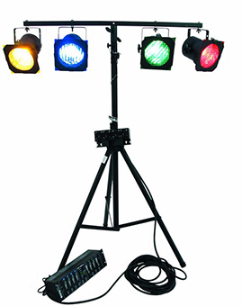 Disco Licht auf Stativ